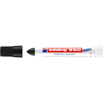 Alkoholos jelölő marker 10mm, kúpos Edding 950 fekete