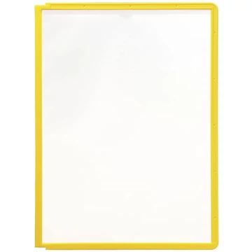 Bemutatótábla panel, A4, 5 db/csomag, Durable Sherpa sárga