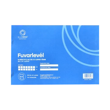 Fuvarlevél A4, 50x3lapos fekvő D.GEPJ.17/V Bluering®