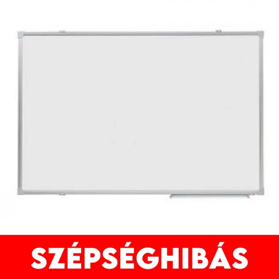 Fehértábla mágneses alukeretes 100x150cm, 1 db/doboz, Bluering® ÉRTÉKCSÖKKENT!