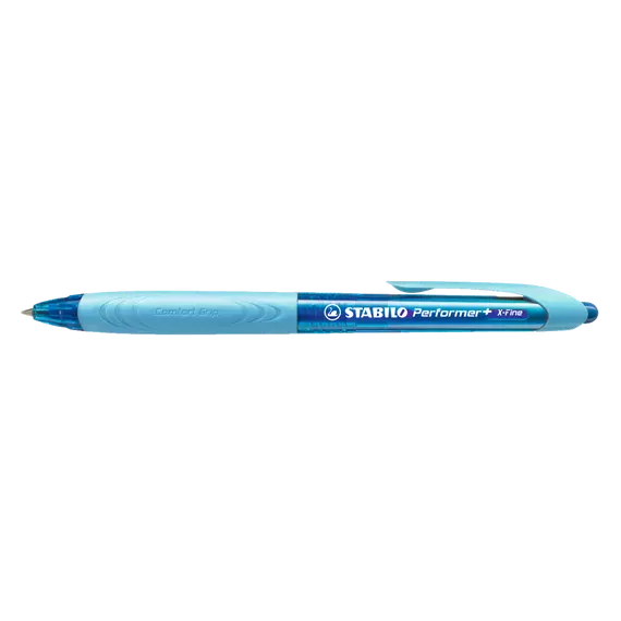 Golyóstoll 0,35mm, Stabilo Performer+ 328XF, írásszín kék