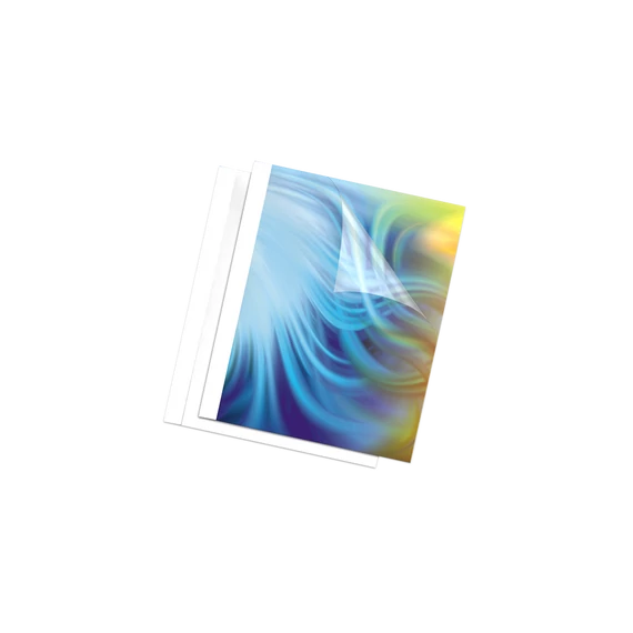 Hőkötő borító, A4, 25mm, 201-laptól, Fellowes® Standard, 50 db/csomag, fehér