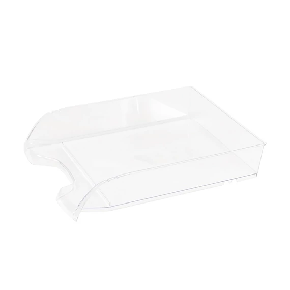 Irattálca műanyag 550 extra széles 345x270x67mm, Bluering®, víztiszta