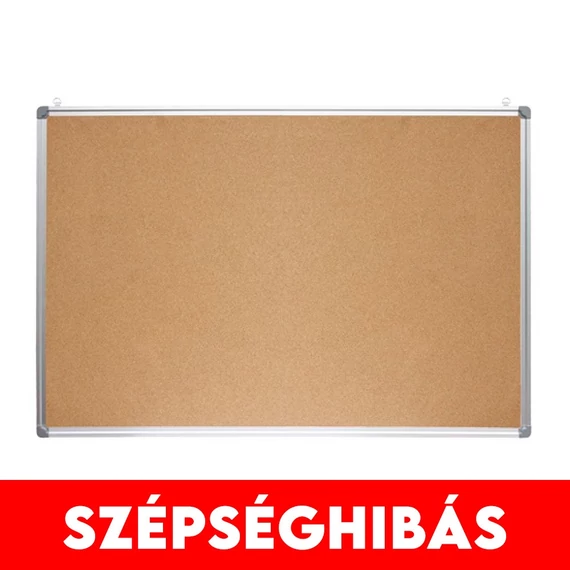 Parafatábla 90x120cm, alumínium keretes Bluering® ÉRTÉKCSÖKKENT!