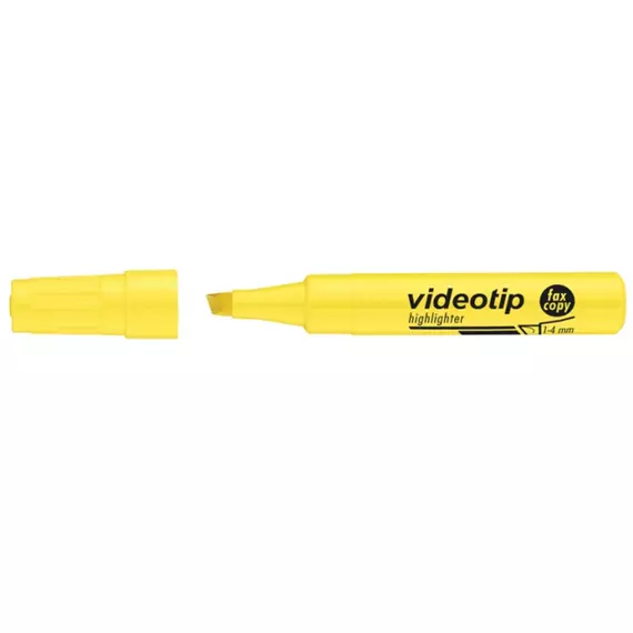 Szövegkiemelő 1-4mm, Videotip Ico sárga