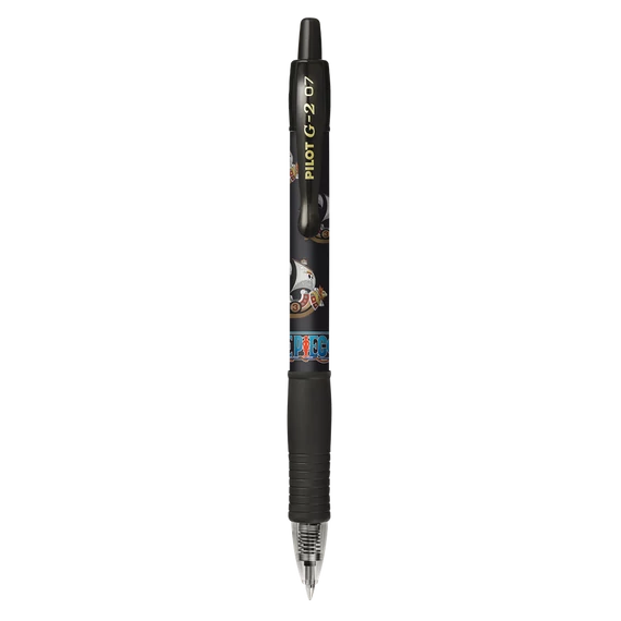 Zseléstoll 0,7mm, nyomógombos Pilot G-2 One Piece, írásszín fekete