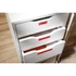 Kép 3/3 - Feliratozógép szalag Dymo D1 S0720870/45807 19mmx7m, ORIGINAL, fekete/piros