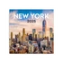Kép 1/2 - Falinaptár képes lemeznaptár 300x300mm, New York Realsystem 2026.