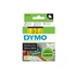 Kép 1/3 - Feliratozógép szalag Dymo D1 S0720790/43618 6mmx7m, ORIGINAL, fekete/sárga