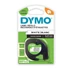Kép 3/5 - Feliratozógép szalag Dymo Letratag S0721510/59421 papír 12mmx4m, ORIGINAL fekete/fehér