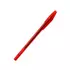 Kép 1/2 - Golyóstoll 0,5mm eldobható kupakos kerek test bordázott fogórész Bluering® , írásszín piros