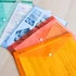 Kép 5/5 - Irattartó tasak A4, PP patentos Bluering® transzparens piros