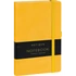 Kép 1/3 - Keménytáblás notesz pontozott vonalozással krémszínű lapokkal leszorító gumiszalaggal Yellow 130x210mm, Presco