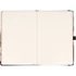 Kép 2/3 - Keménytáblás notesz krémszínű lapokkal leszorító gumiszalaggal Japan 130x210mm, Presco