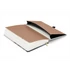 Kép 3/3 - Keménytáblás notesz krémszínű lapokkal leszorító gumiszalaggal Japan 130x210mm, Presco