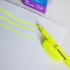 Kép 4/4 - Szövegkiemelő kerek test Bluering® sárga